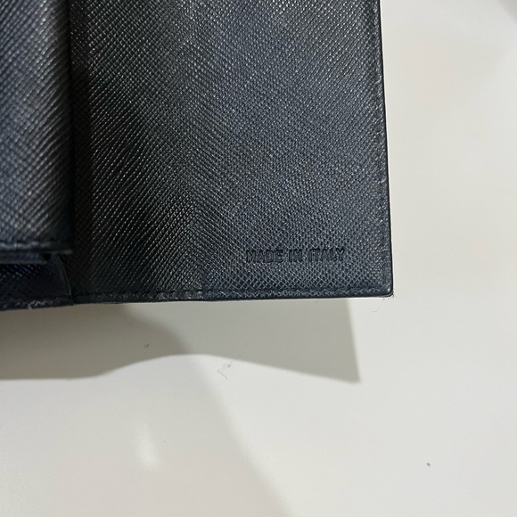 PRADA TESSUTO BLACK NYLON WALLET - Picture 8 of 15